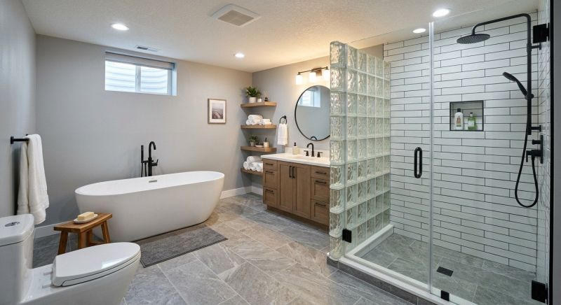 Basement Bathroom Remodeling in Thurston County, WA