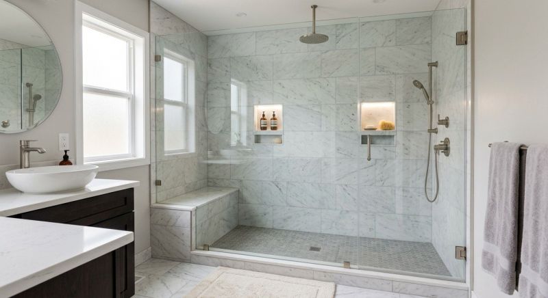 Granite Shower Installation in Thurston County, WA